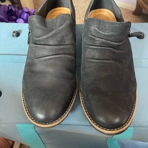 Clark’s side zip loafers